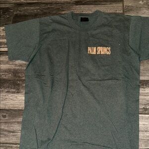 Green Men's Shirt Palm Springs single stitch men’s XL vintage